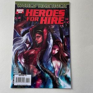 Heroes For Hire 13 Bondage Cover World War Hulk Shang Chi Black cat never again